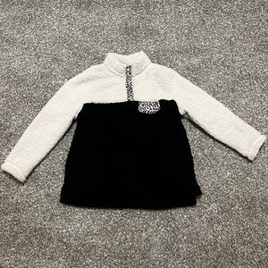 Cheetah print fleece jacket